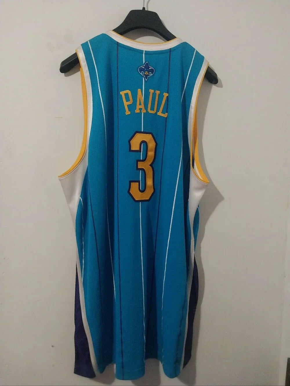 Adidas Authentic New Orleans Hornets Chris Paul Away Jersey Size 52 Bnwts